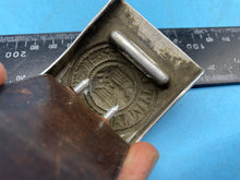 Load image into Gallery viewer, Original WW2 German Army Alloy Belt Buckle &amp; Belt
