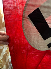Charger l'image dans la galerie, Original WW2 German NSDAP Party Building Banner Flag Double Sided - The Militaria Shop
