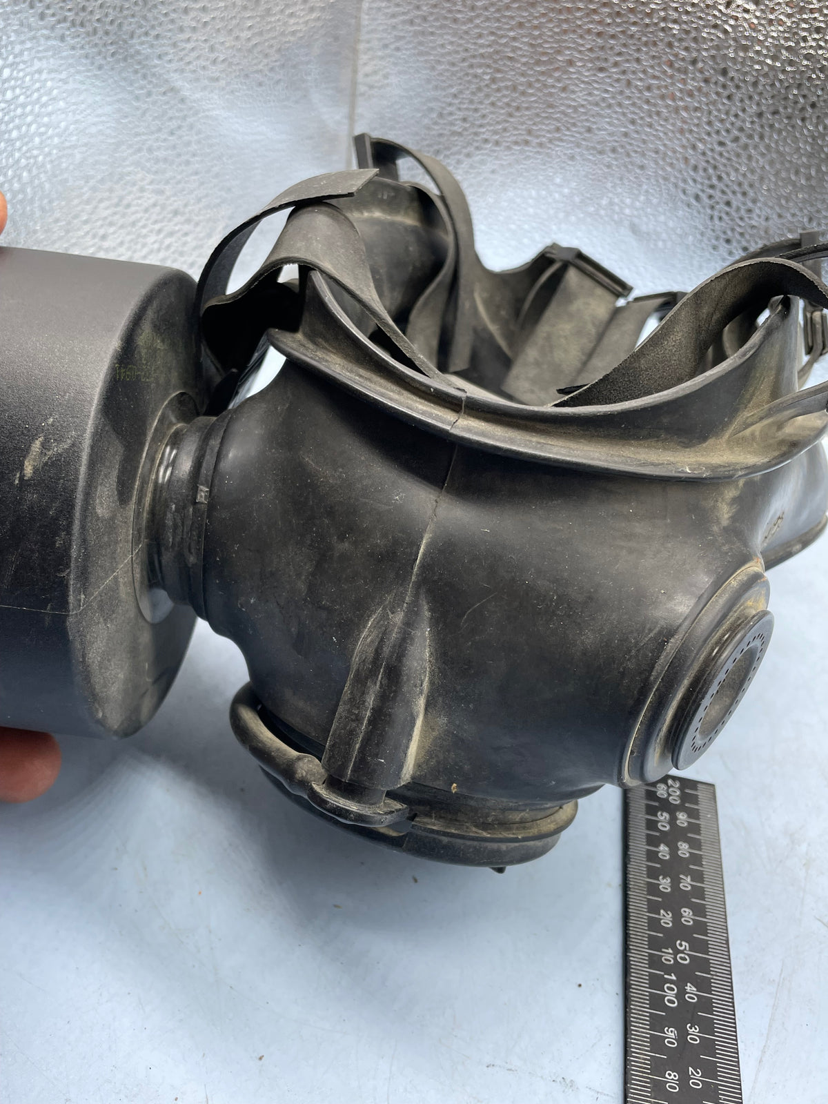 Original British Army / Special Forces S10 Gas Mask with filter - The Militaria Shop