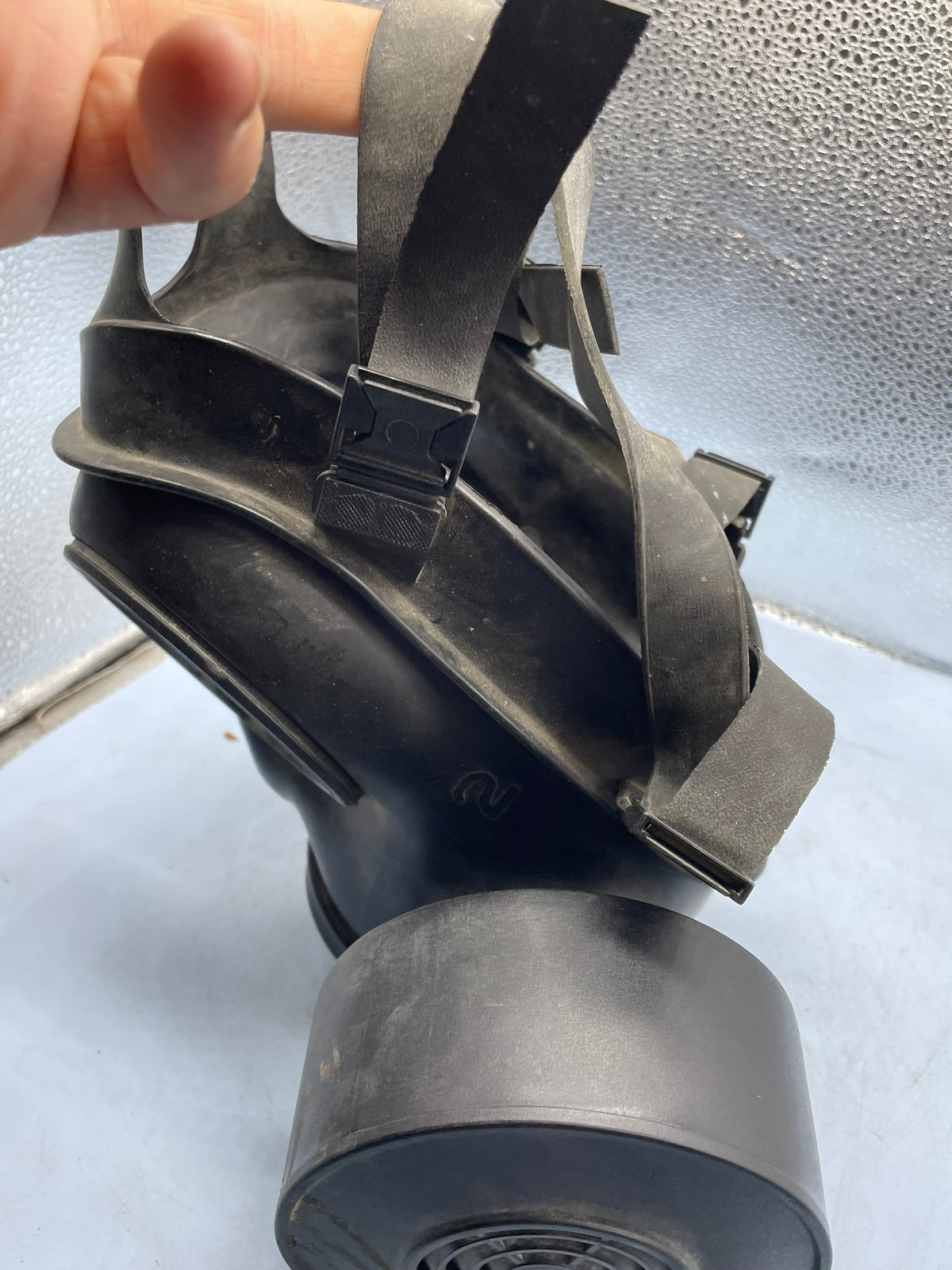 Original British Army / Special Forces S10 Gas Mask with filter - The Militaria Shop