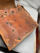 Original WW2 Era Swedish Army Leather Magazine Carrying Bag - The Militaria Shop