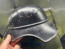 Load image into Gallery viewer, Original WW2 German Home Front Luftschutz Helmet
