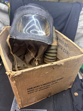 Load image into Gallery viewer, WW2 British Home Front Babies Gas Mask In Original Cardboard Box - The Militaria Shop

