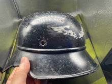 Load image into Gallery viewer, Original WW2 German Home Front Luftschutz Helmet
