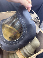 Load image into Gallery viewer, WW2 British Home Front Babies Gas Mask In Original Cardboard Box - The Militaria Shop
