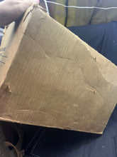 Load image into Gallery viewer, WW2 British Home Front Babies Gas Mask In Original Cardboard Box - The Militaria Shop
