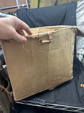 Load image into Gallery viewer, WW2 British Home Front Babies Gas Mask In Original Cardboard Box - The Militaria Shop

