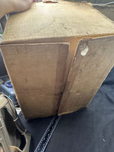 Load image into Gallery viewer, WW2 British Home Front Babies Gas Mask In Original Cardboard Box - The Militaria Shop
