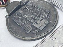 Lade das Bild in den Galerie-Viewer, Original WW2 German Eastern Front Service Medal - Good Condition - The Militaria Shop
