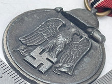 Lade das Bild in den Galerie-Viewer, Original WW2 German Eastern Front Service Medal - Good Condition - The Militaria Shop
