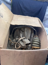 Load image into Gallery viewer, WW2 British Home Front Babies Gas Mask In Original Cardboard Box - The Militaria Shop

