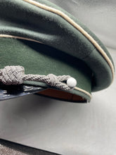 Load image into Gallery viewer, WW2 German Army Officers Visor Cap with Badges - The Militaria Shop
