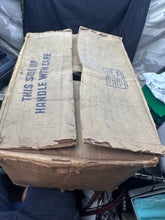 Load image into Gallery viewer, WW2 British Home Front Babies Gas Mask In Original Cardboard Box - The Militaria Shop
