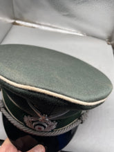 Load image into Gallery viewer, WW2 German Army Officers Visor Cap with Badges - The Militaria Shop
