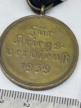 Charger l'image dans la galerie, Original WW2 War Merit Medal (Kriegsverdienstmedaille) - The Militaria Shop
