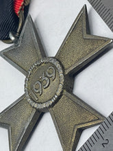 Charger l'image dans la galerie, Original WW2 German War Merit Cross 2nd Class without Swords - The Militaria Shop
