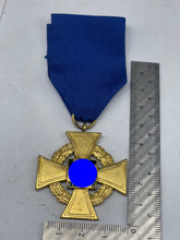 Charger l'image dans la galerie, Original WW2 German Civil Service Faithful Service Medal for 40 years - The Militaria Shop
