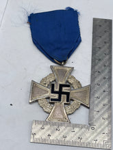 Charger l'image dans la galerie, Original WW2 German 25 Years Faithful Service Cross - The Militaria Shop
