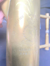 Charger l'image dans la galerie, WW1 65th British General Hospital 1918-19 Engraved Trench Art Jug RAMC Badged
