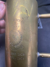 Charger l'image dans la galerie, WW1 65th British General Hospital 1918-19 Engraved Trench Art Jug RAMC Badged

