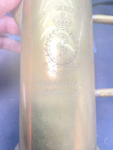 Charger l'image dans la galerie, WW1 65th British General Hospital 1918-19 Engraved Trench Art Jug RAMC Badged
