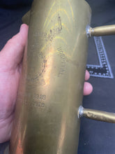 Charger l'image dans la galerie, WW1 65th British General Hospital 1918-19 Engraved Trench Art Jug RAMC Badged
