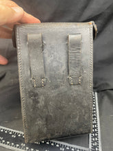Load image into Gallery viewer, WW2 Wehrmacht Leather Pouch for the Command Fieldphone 33 - Waffenampt
