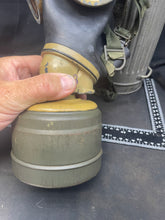 Load image into Gallery viewer, WW2 German Kriegsmarine Issue Gas Mask in Correct Navy Painted Tin
