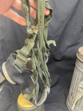 Load image into Gallery viewer, WW2 German Kriegsmarine Issue Gas Mask in Correct Navy Painted Tin
