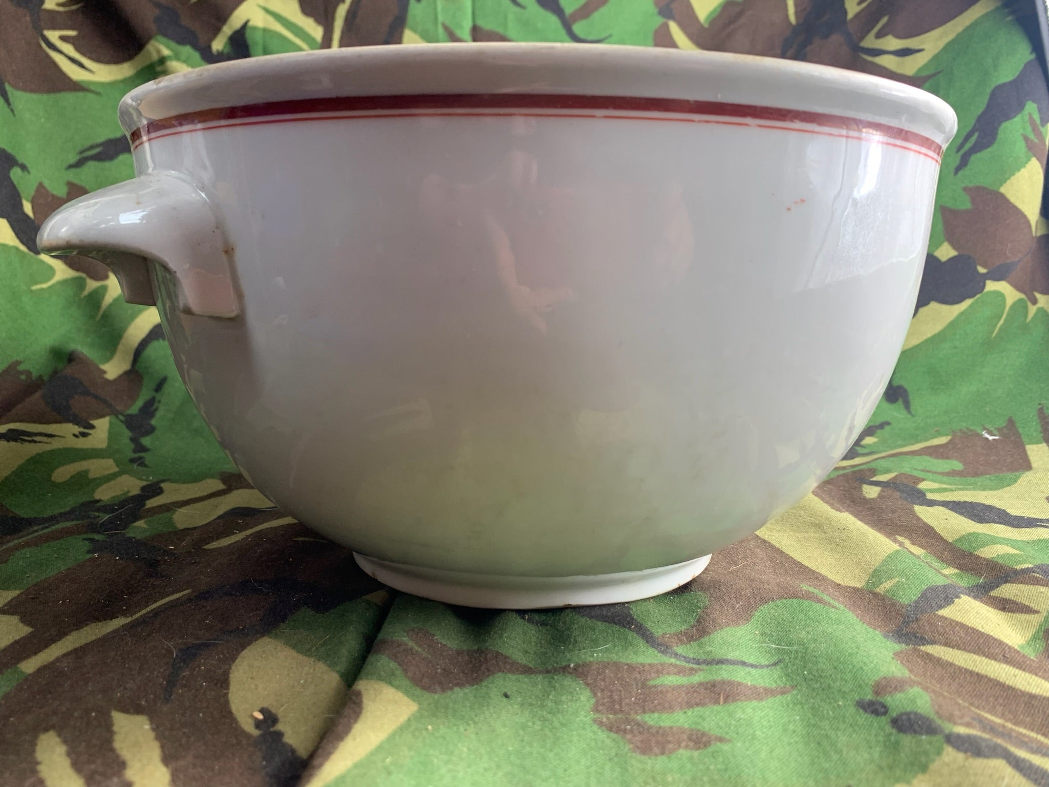 Original WW2 German Army Mess Hall Service Bowl - DAF - The Militaria Shop