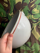Original WW2 German Army Mess Hall Service Bowl - DAF - The Militaria Shop