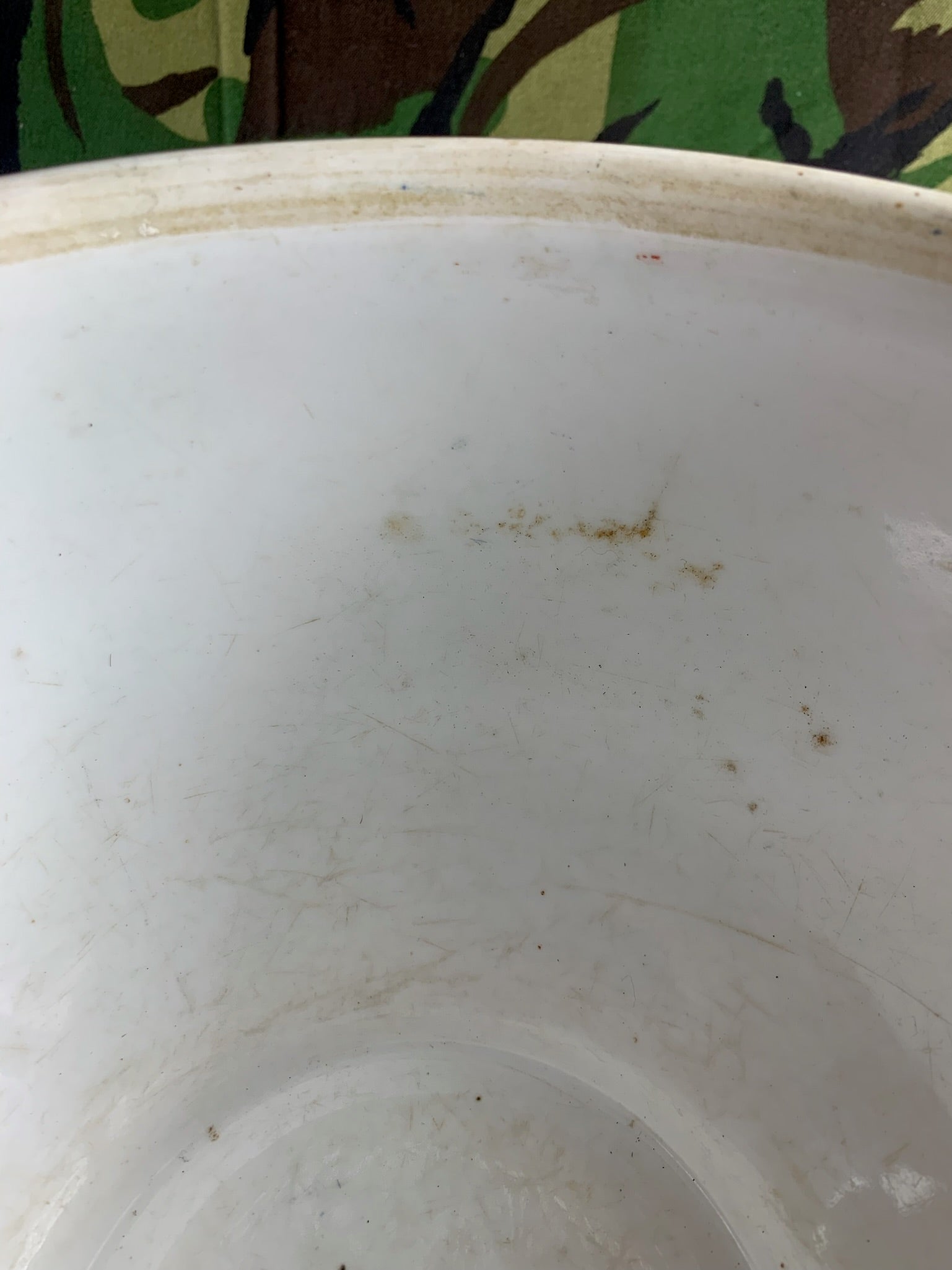 Original WW2 German Army Mess Hall Service Bowl - DAF - The Militaria Shop