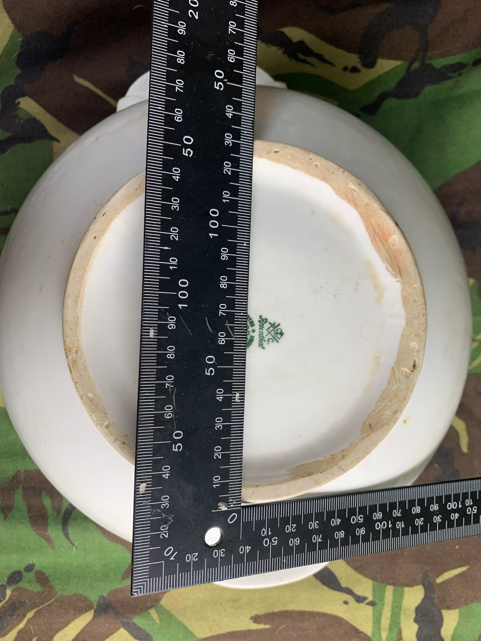 Original WW2 German Army Mess Hall Service Bowl - DAF - The Militaria Shop