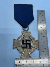 Load image into Gallery viewer, Original WW2 3rd Reich Cross &quot;25 Years of Faithful civilian Service&quot; cross. 
