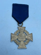 Load image into Gallery viewer, Original WW2 3rd Reich Cross &quot;25 Years of Faithful civilian Service&quot; cross. 
