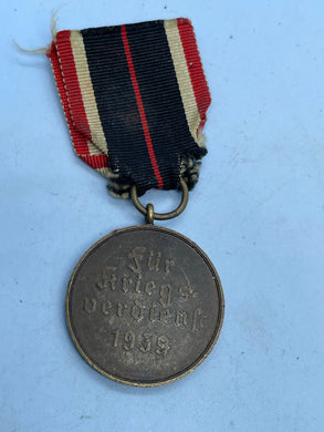 Original WW2 German War Merit Kriegsverdienstmedaille Medal 