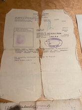 Charger l&#39;image dans la galerie, WW2 German / British Occupation of Germany - Military Documents. Interesting Group.
