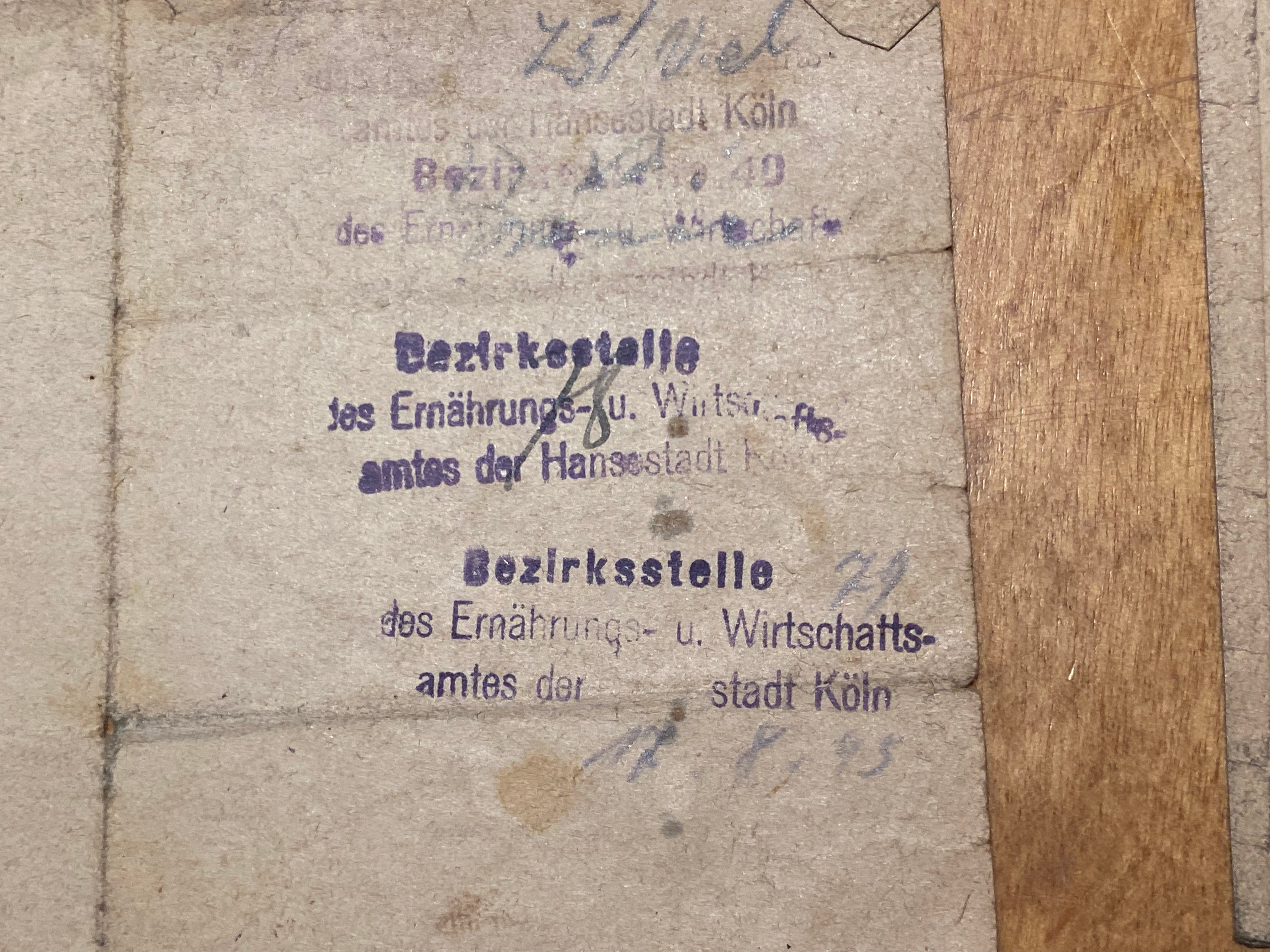 WW2 German / British Occupation of Germany - Military Documents. Interesting Group. - The Militaria Shop