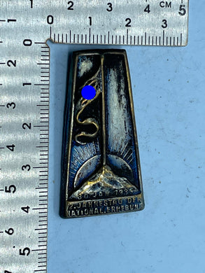 Original WW2 German Badge - 2nd anniversary of the National Uprising 1935 