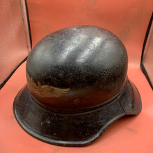 Load image into Gallery viewer, Original WW2 German Luftshutz Gladiator Civil Defence Helmet - The Militaria Shop
