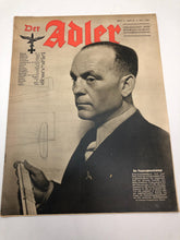 Charger l&#39;image dans la galerie, Original WW2 German Luftwaffe Der Adler Propaganda Magazine - 4th May 1943
