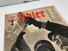 Charger l&#39;image dans la galerie, Original WW2 German Luftwaffe Der Adler Propaganda Magazine - 16th May 1943
