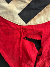 Load image into Gallery viewer, Original WW2 German NSDAP Building Pennant Flag

