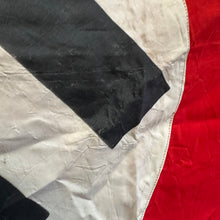 Load image into Gallery viewer, Original WW2 German Army Panzer Vehicle Identification Flag
