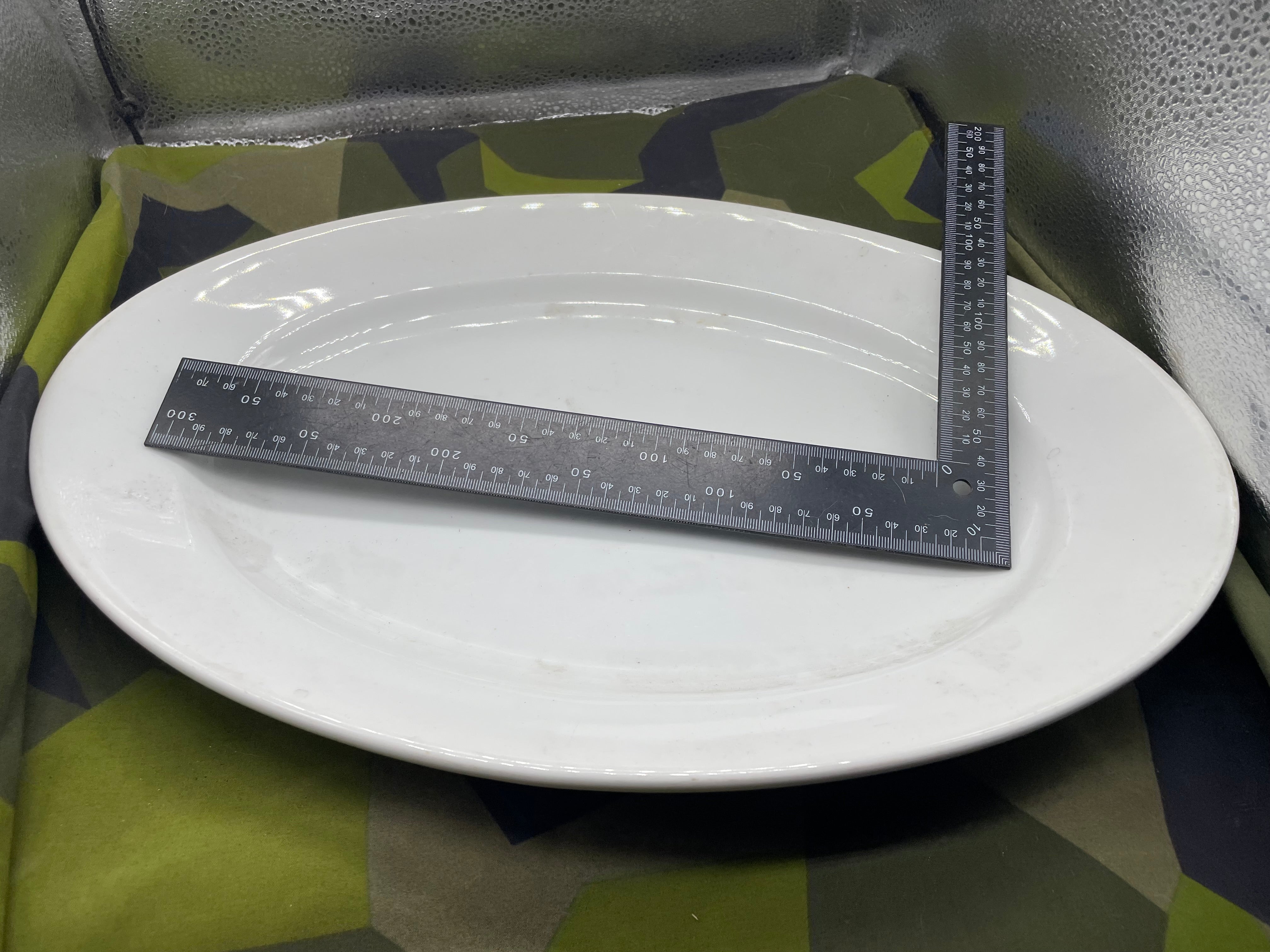 Original Large WW2 German Luftwaffe Mess Serving Platter - 1940 dated - The Militaria Shop