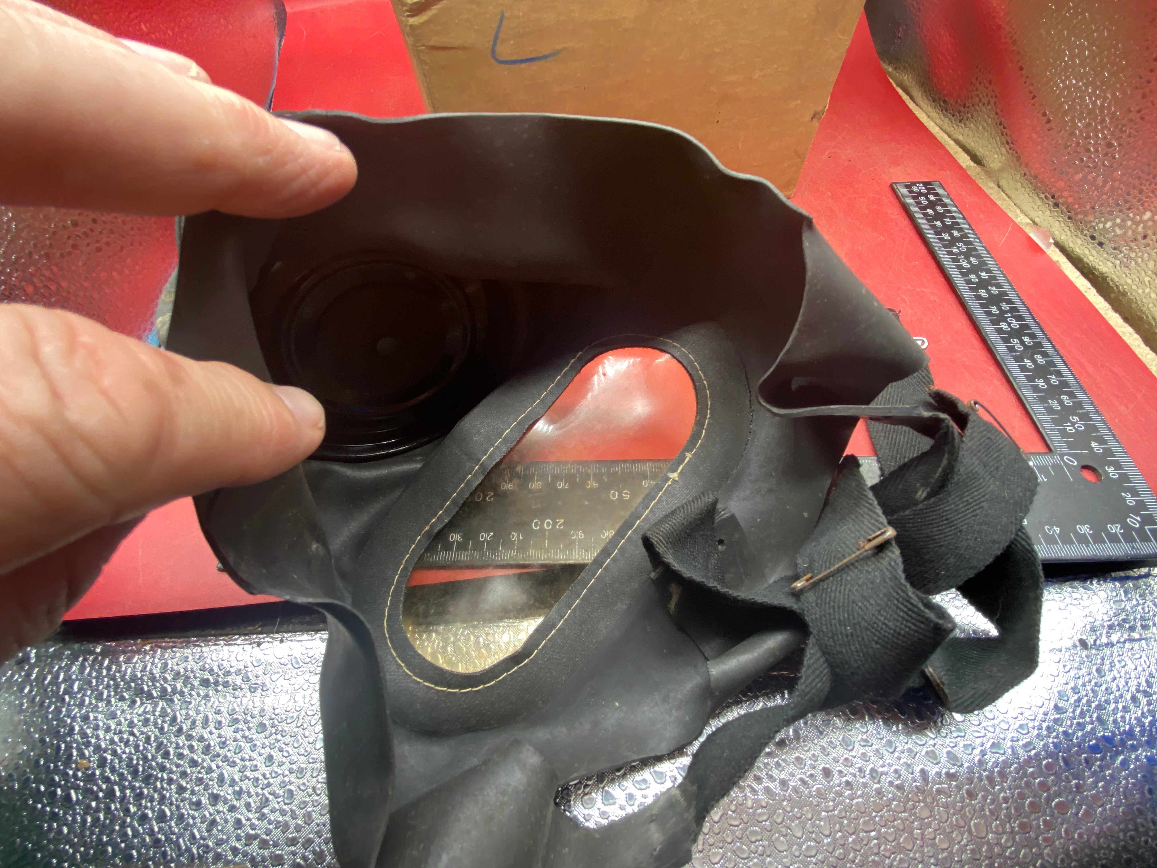 Original WW2 British Home Front Civilian Gas Mask in Box of Issue 1938 - The Militaria Shop