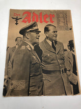 Charger l&#39;image dans la galerie, Original WW2 German Luftwaffe Der Adler Propaganda Magazine - 19th October 1943
