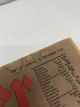 Charger l&#39;image dans la galerie, Original WW2 German Luftwaffe Der Adler Propaganda Magazine - 19th October 1943
