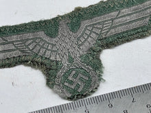 Charger l'image dans la galerie, Original WW2 German Army Eagle - Tunic Removed - The Militaria Shop
