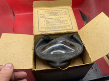 Load image into Gallery viewer, Original WW2 British Home Front Civilian Gas Mask in Box of Issue 1939
